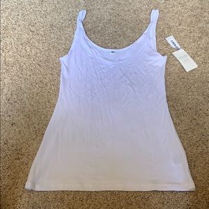 NWT Old Navy layering white tank, size M